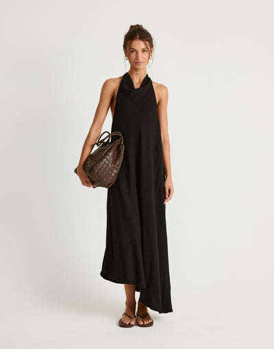  - Women's Dress - Charcoal Clothing
