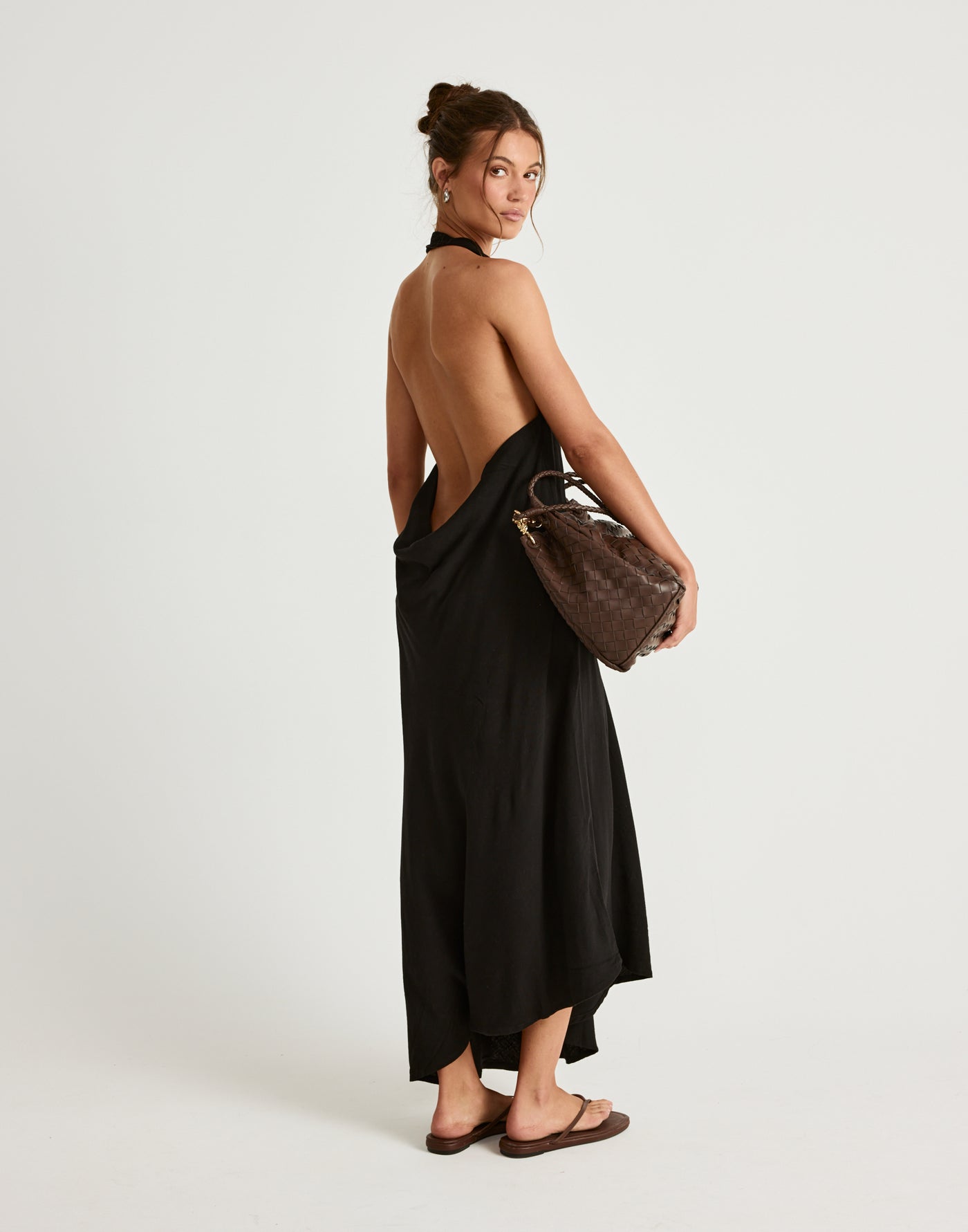  - Women's Dress - Charcoal Clothing