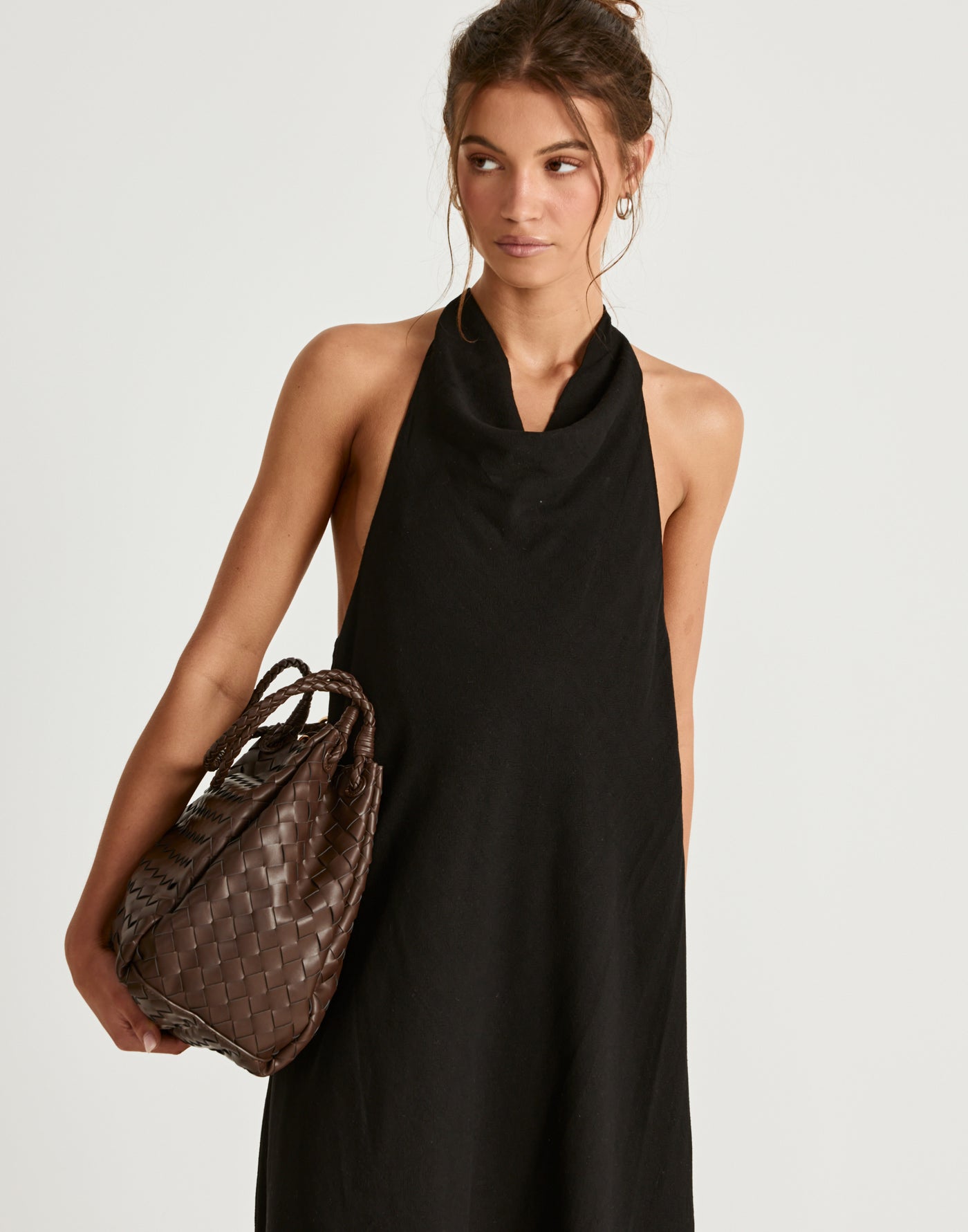  - Women's Dress - Charcoal Clothing