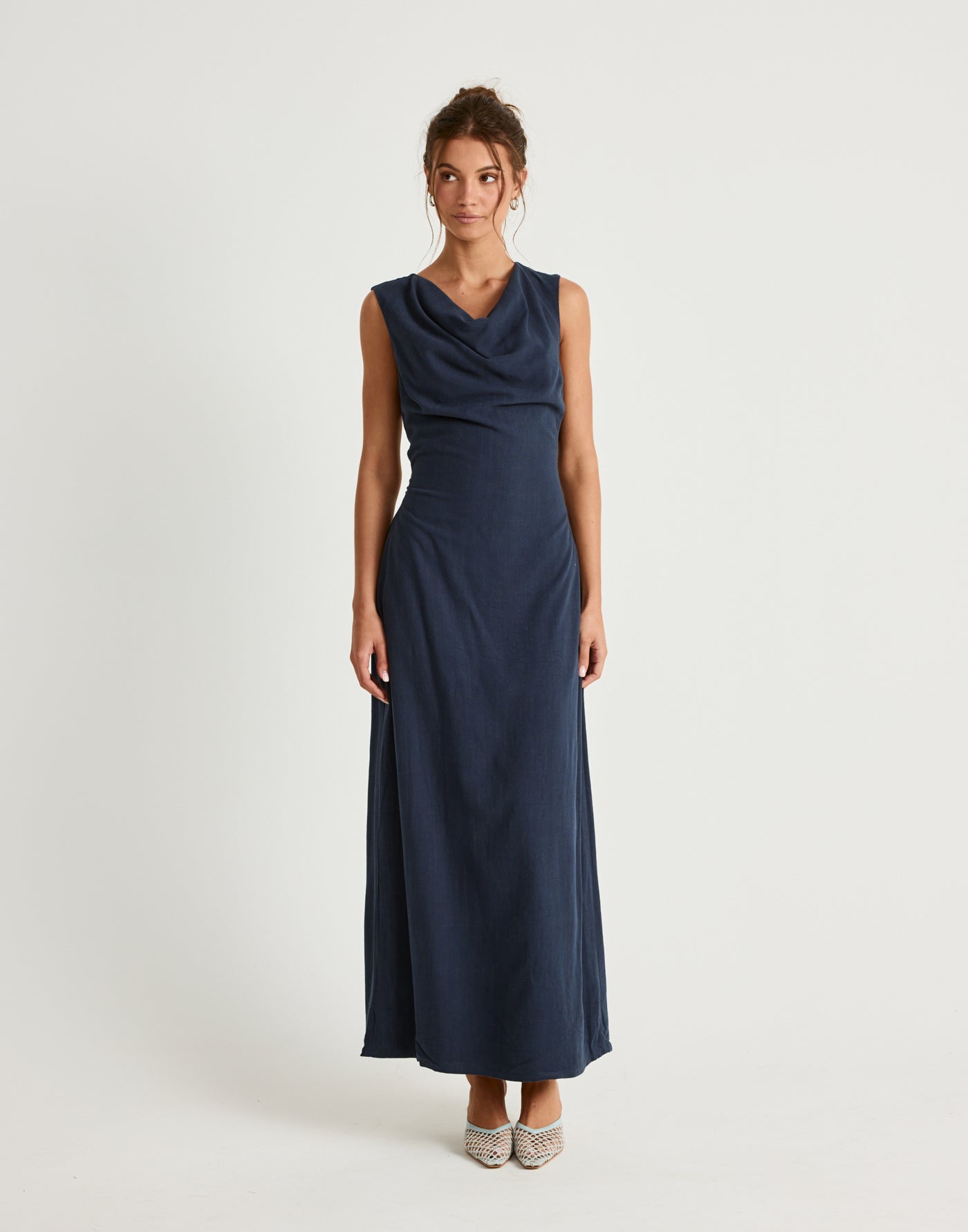  - Women's Dress - Charcoal Clothing