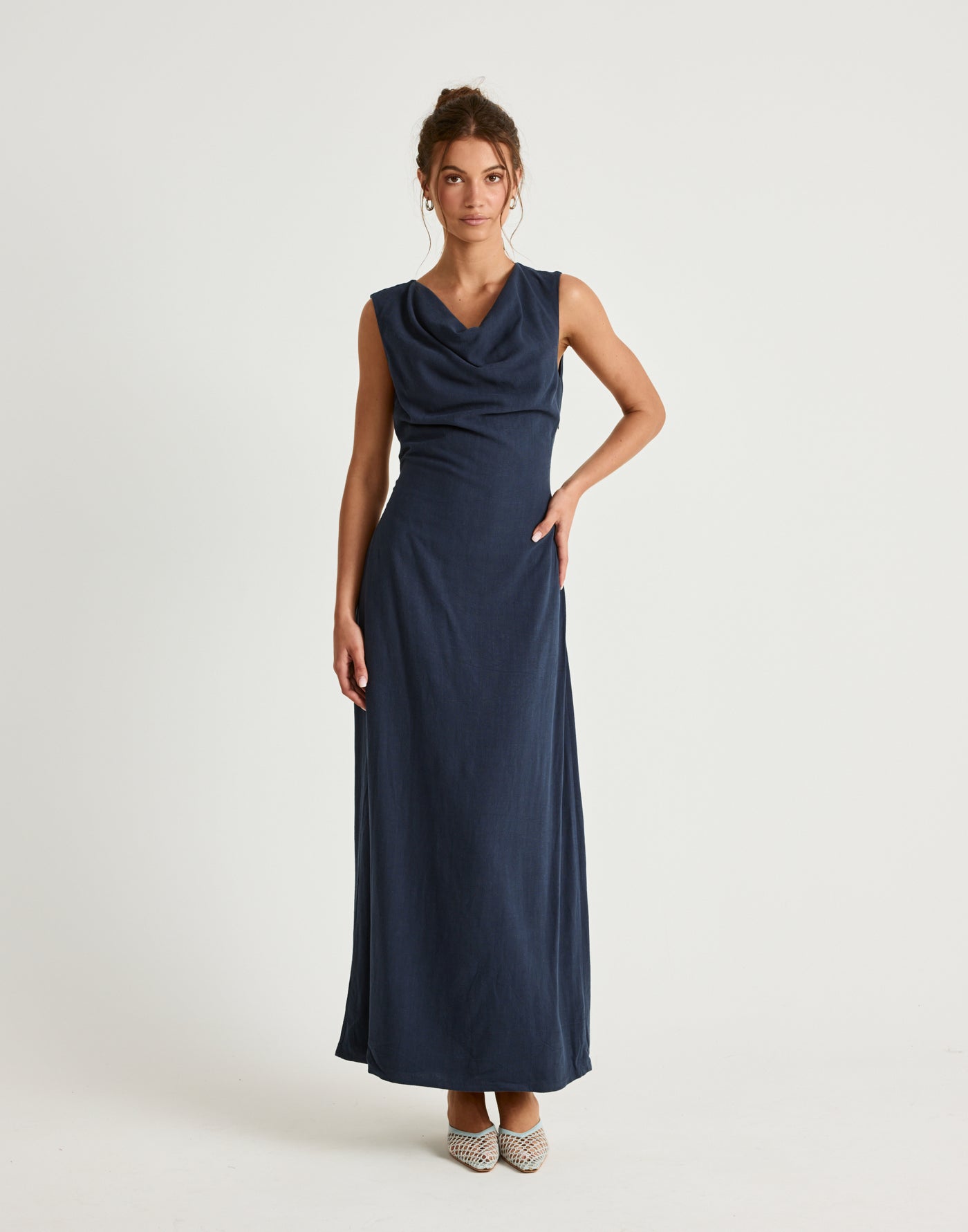  - Women's Dress - Charcoal Clothing