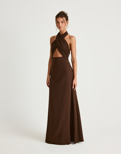  - Women's Dress - Charcoal Clothing