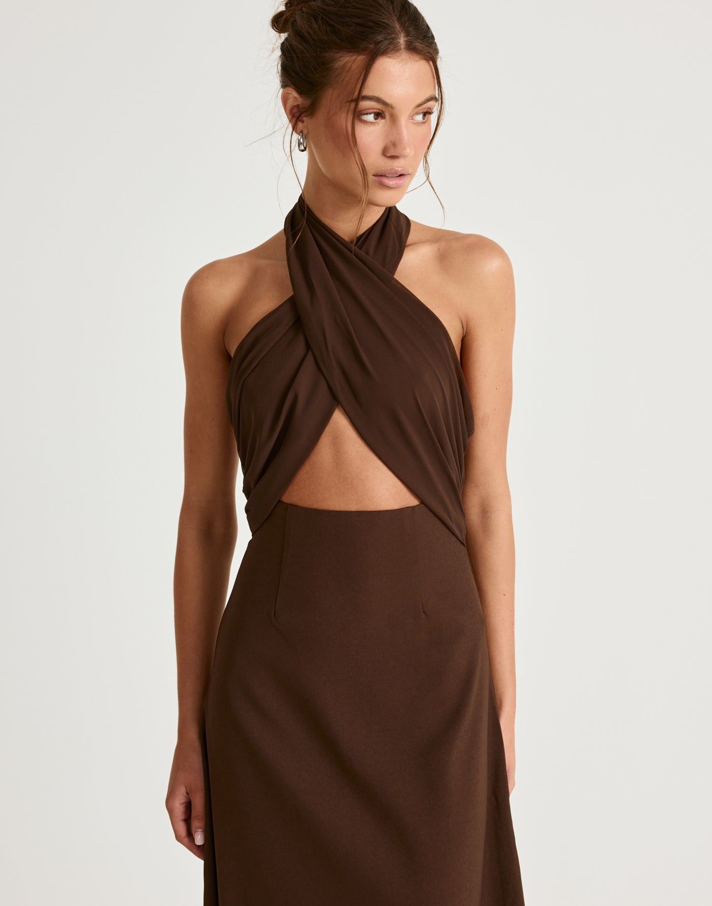  - Women's Dress - Charcoal Clothing