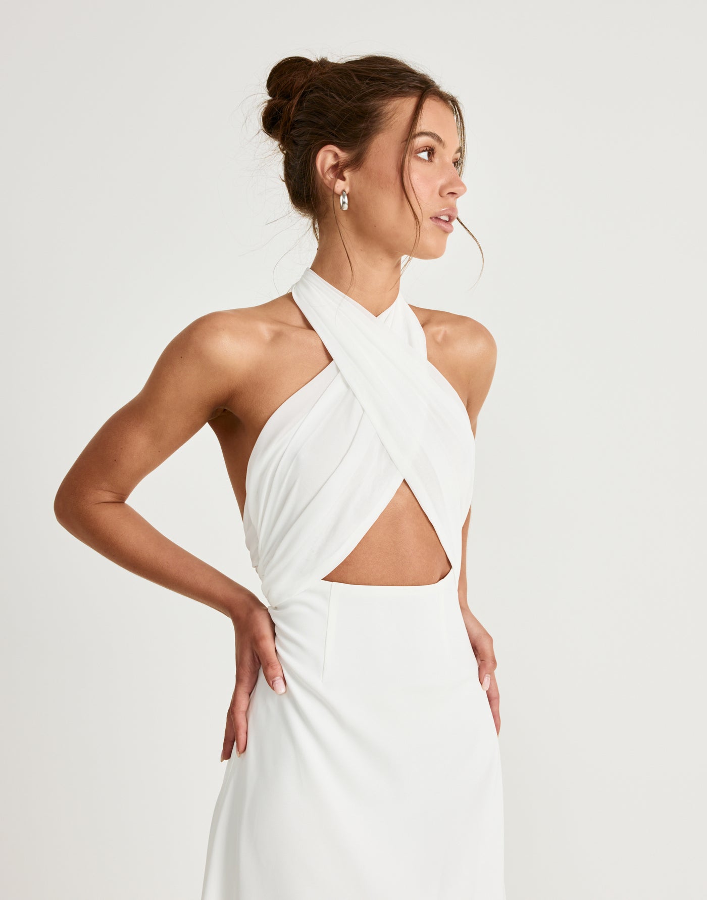  - Women's Dress - Charcoal Clothing