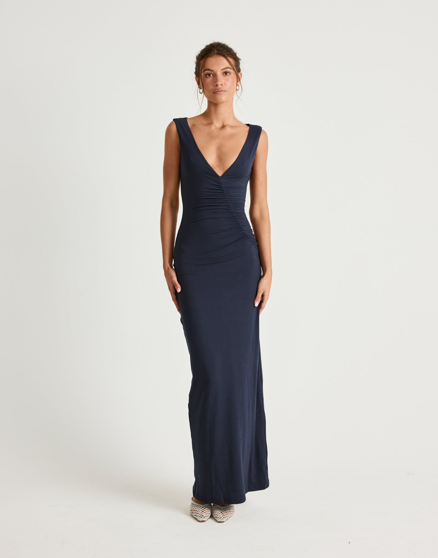  - Women's Dress - Charcoal Clothing