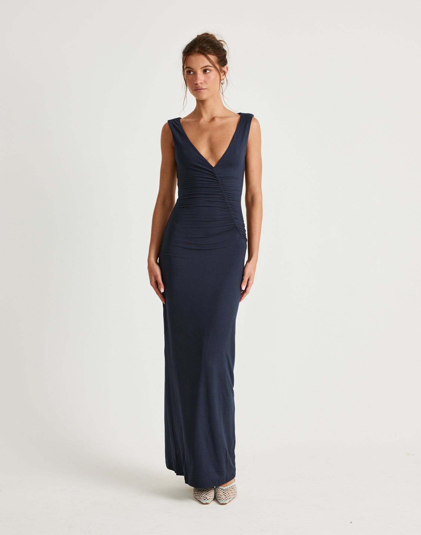  - Women's Dress - Charcoal Clothing