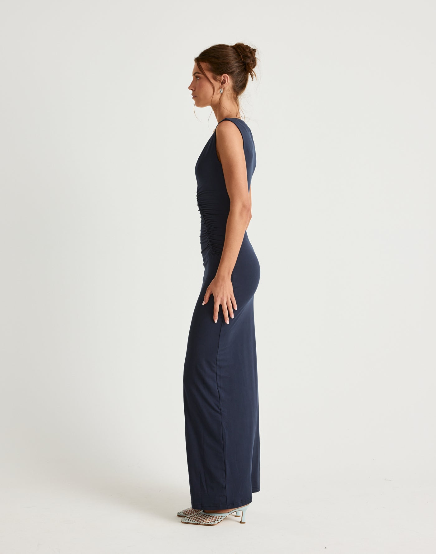  - Women's Dress - Charcoal Clothing