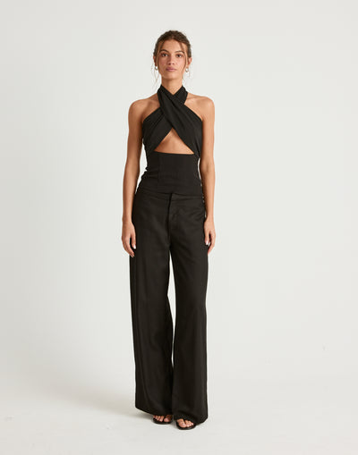  - Women's Top - Charcoal Clothing