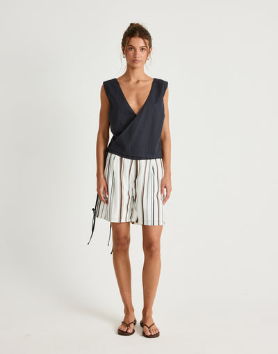  - Women's Shorts - Charcoal Clothing