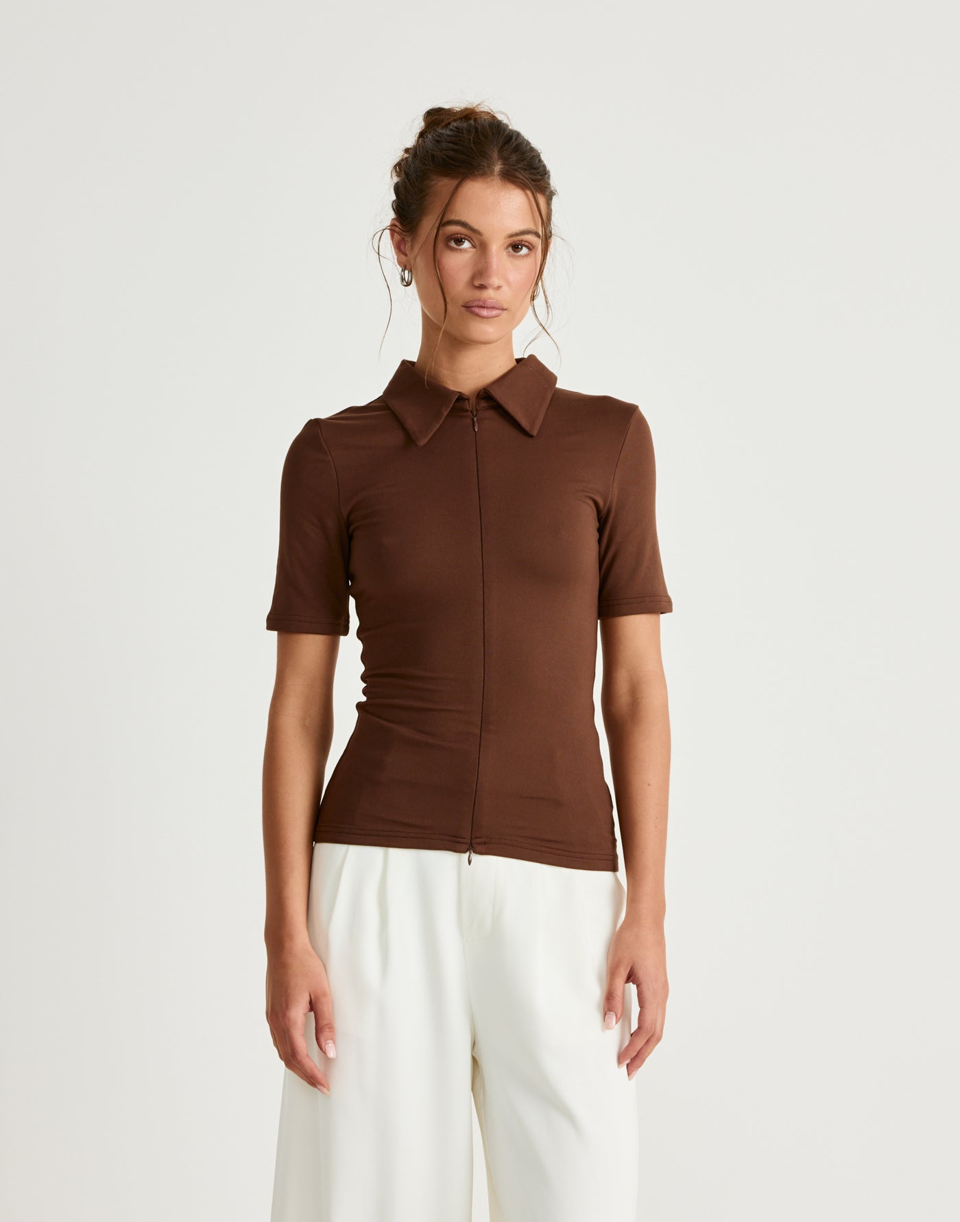  - Women's Top - Charcoal Clothing