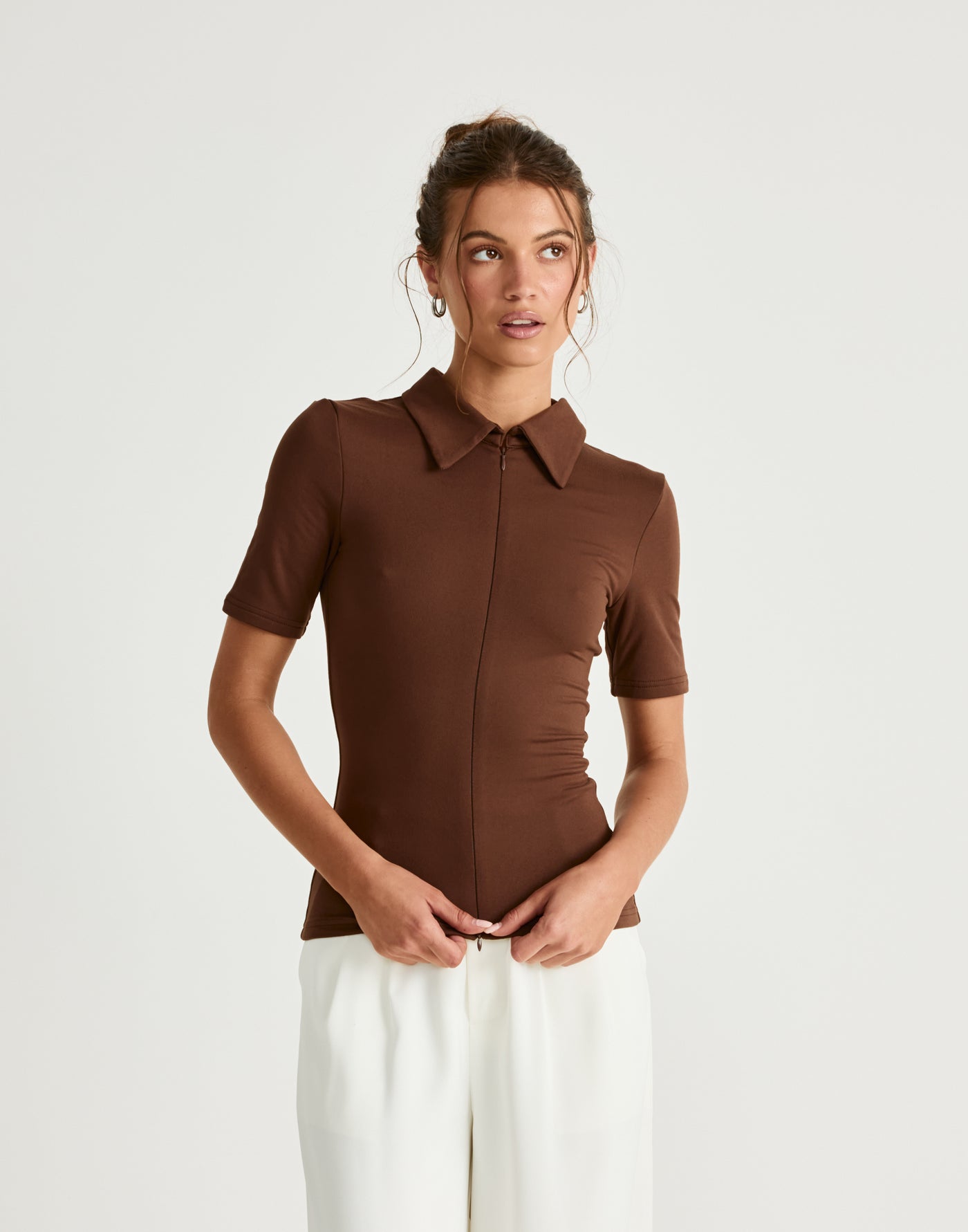  - Women's Top - Charcoal Clothing
