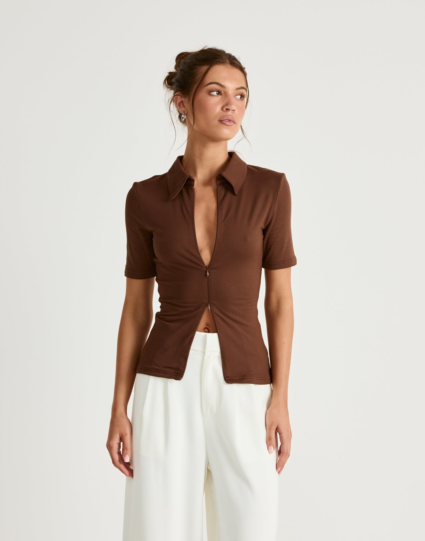  - Women's Top - Charcoal Clothing