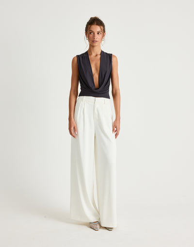  - Women's Top - Charcoal Clothing