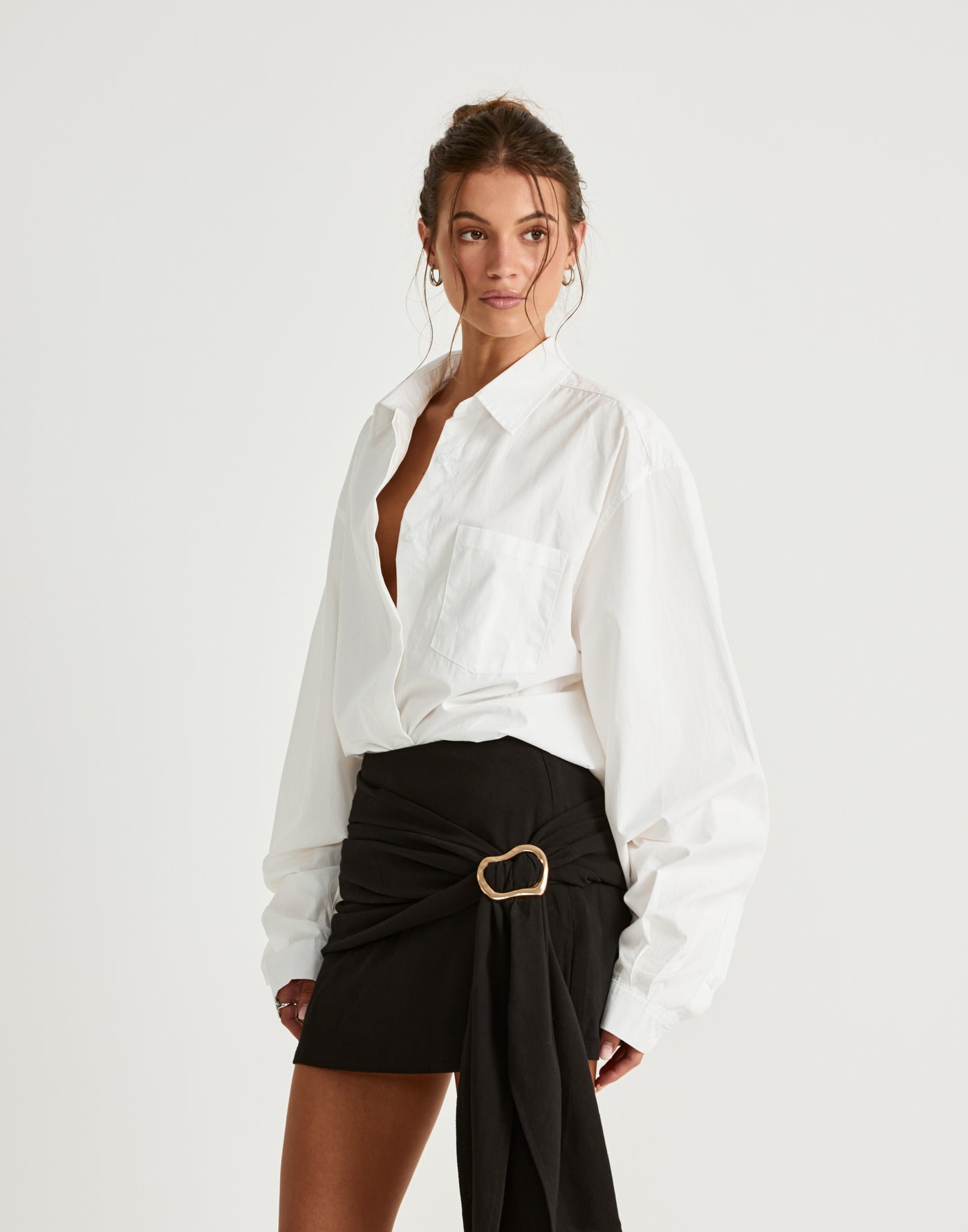  - Women's Skirt - Charcoal Clothing