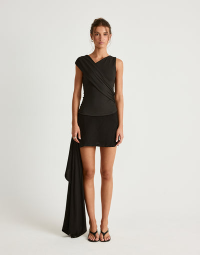  - Women's Top - Charcoal Clothing