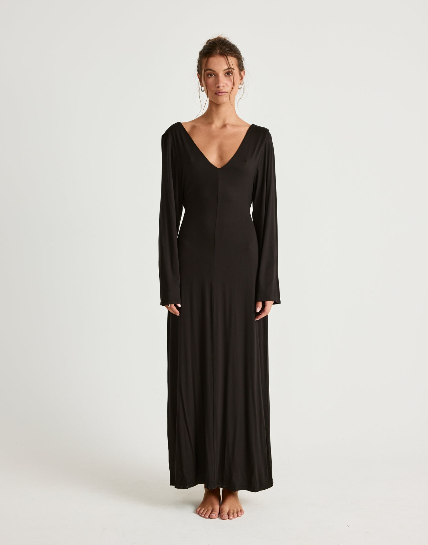  - Women's Dress - Charcoal Clothing