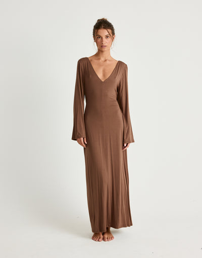  - Women's Dress - Charcoal Clothing