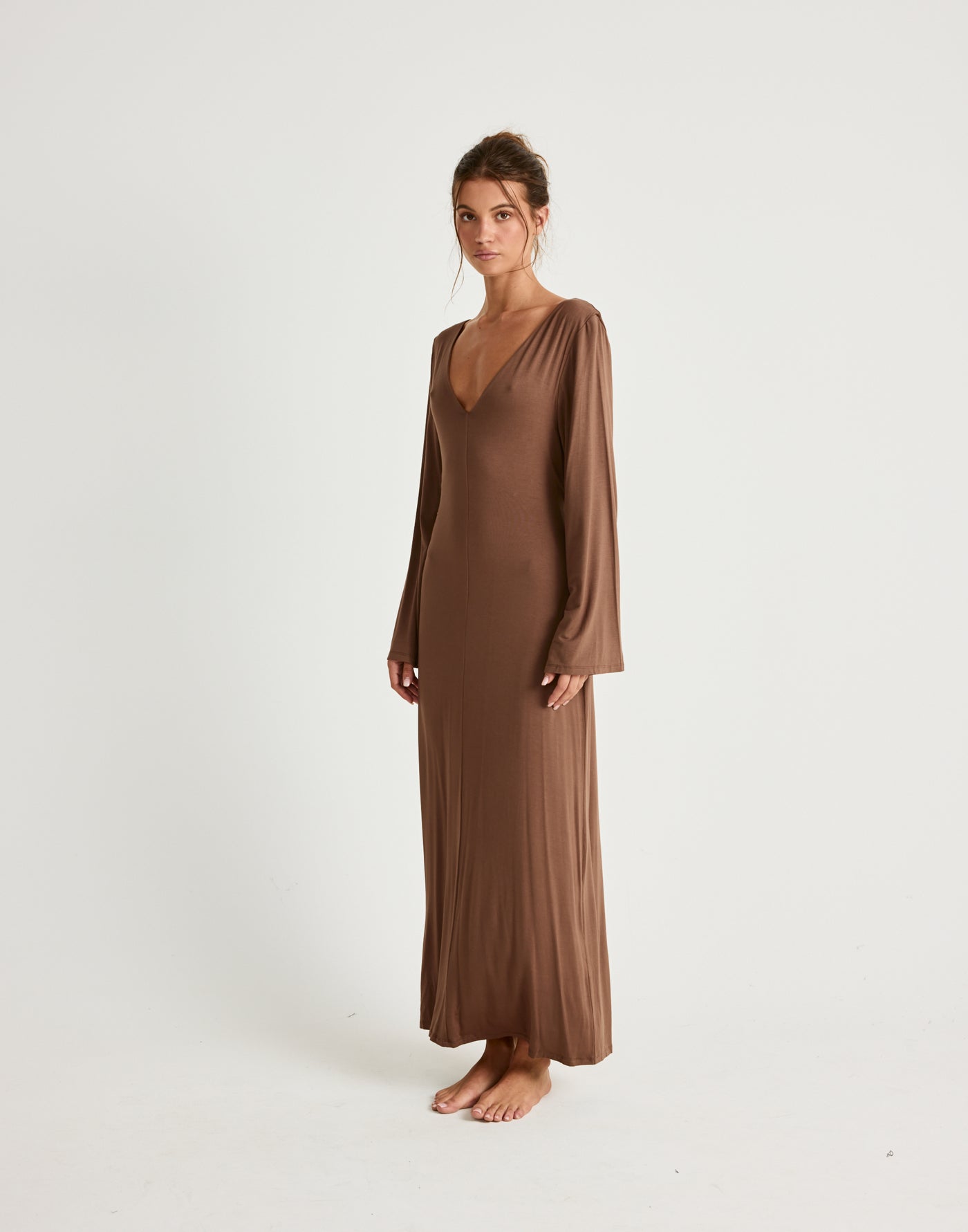  - Women's Dress - Charcoal Clothing