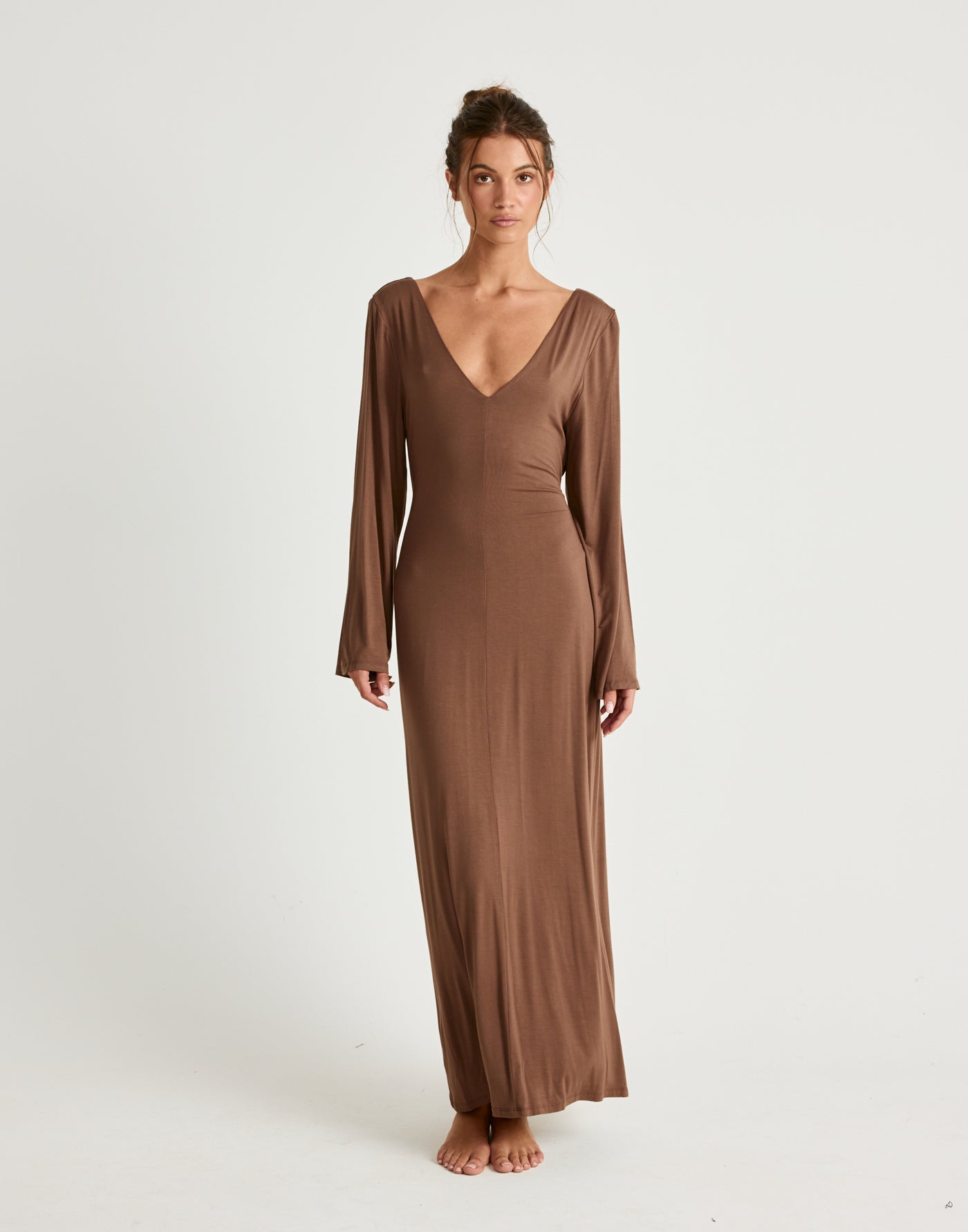  - Women's Dress - Charcoal Clothing