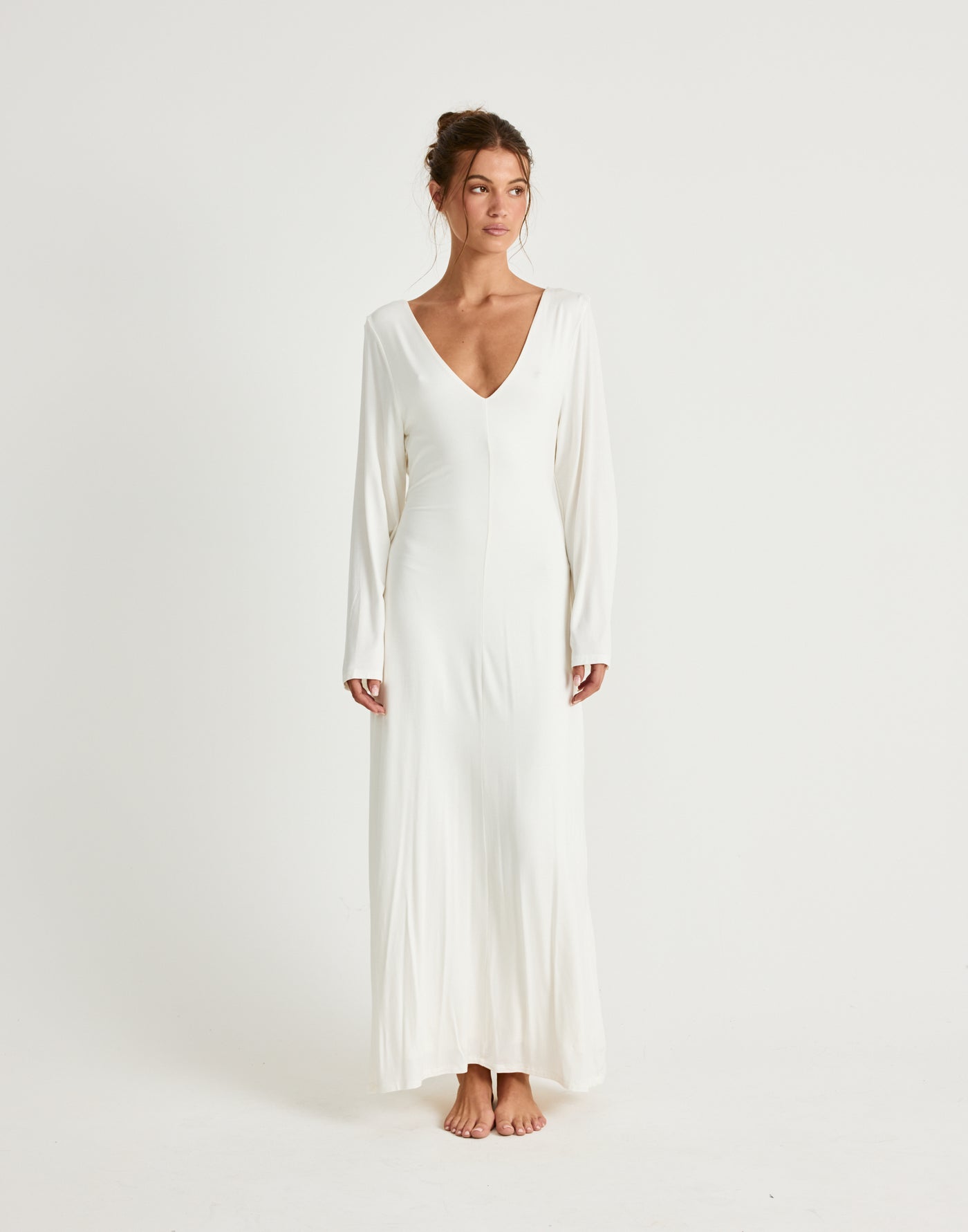  - Women's Dress - Charcoal Clothing
