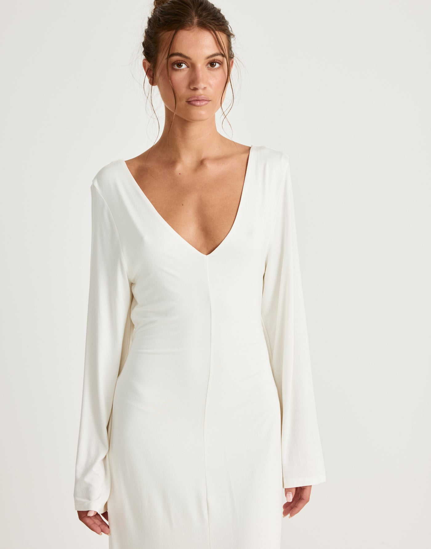  - Women's Dress - Charcoal Clothing