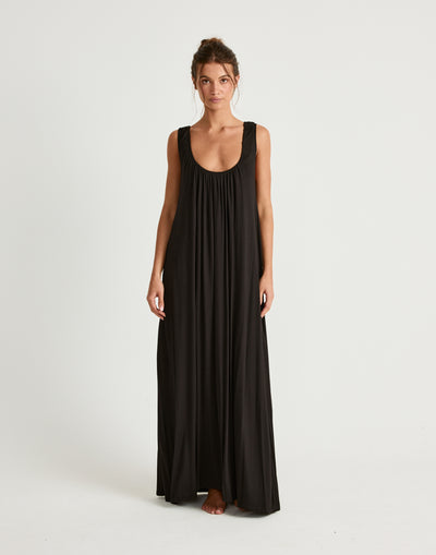  - Women's Dress - Charcoal Clothing