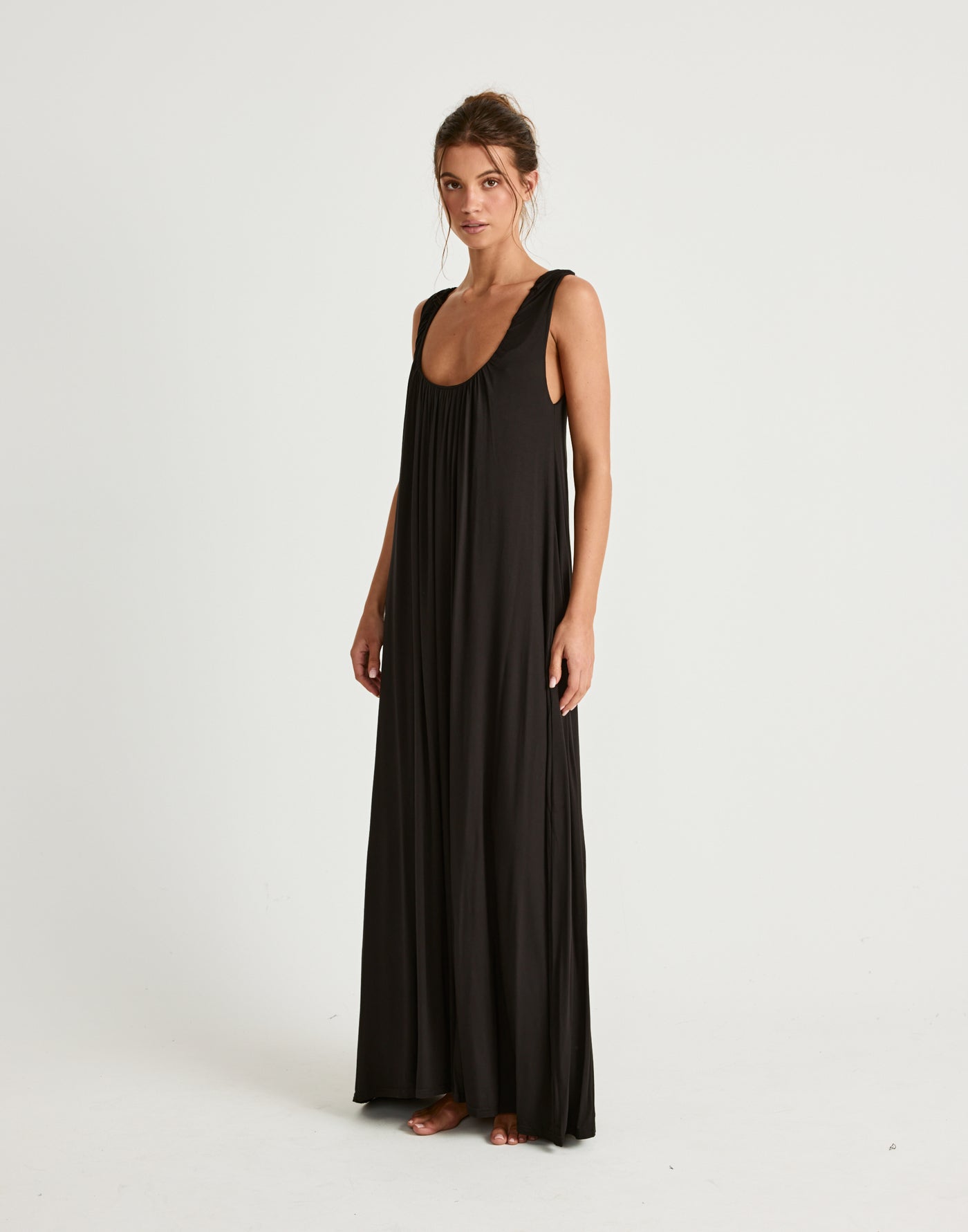  - Women's Dress - Charcoal Clothing