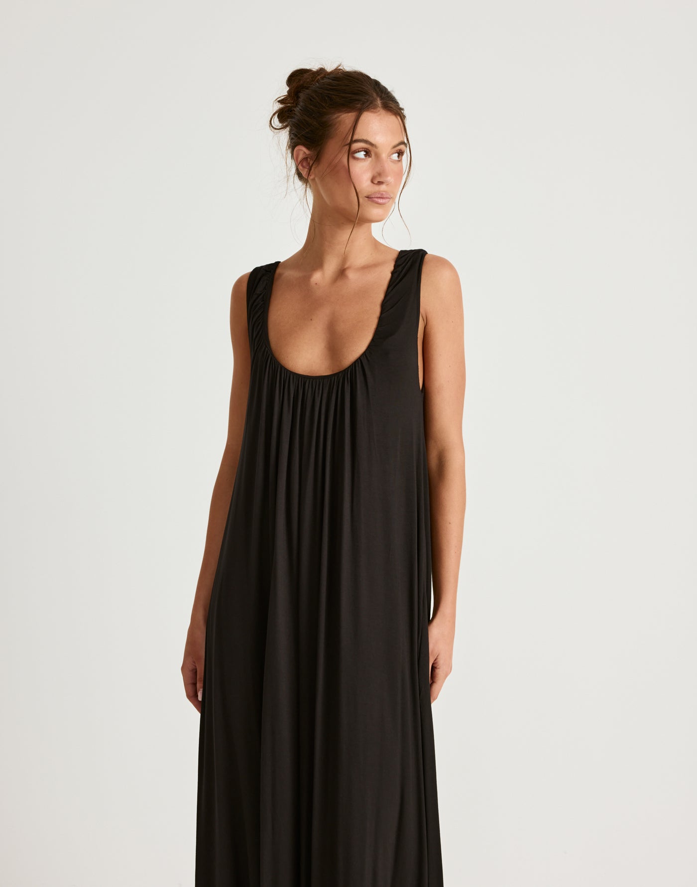  - Women's Dress - Charcoal Clothing