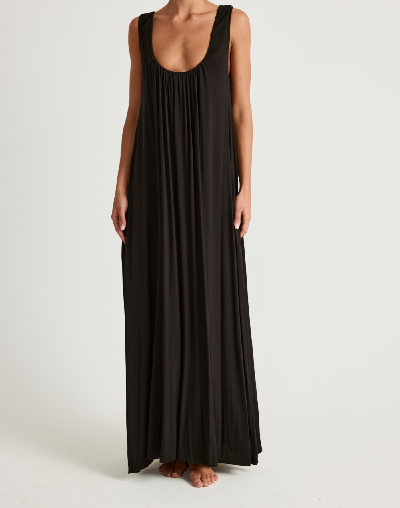  - Women's Dress - Charcoal Clothing