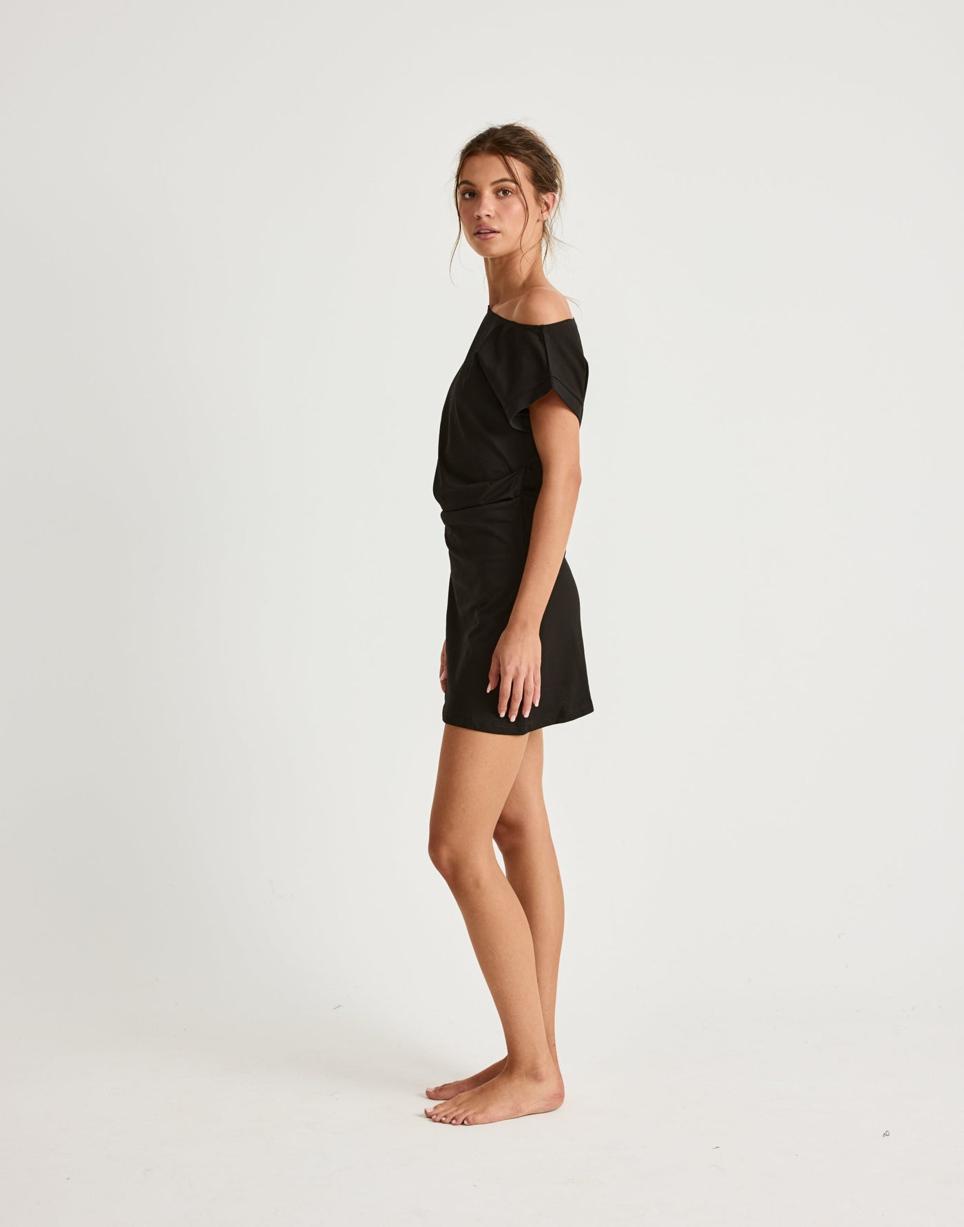  - Women's Dress - Charcoal Clothing