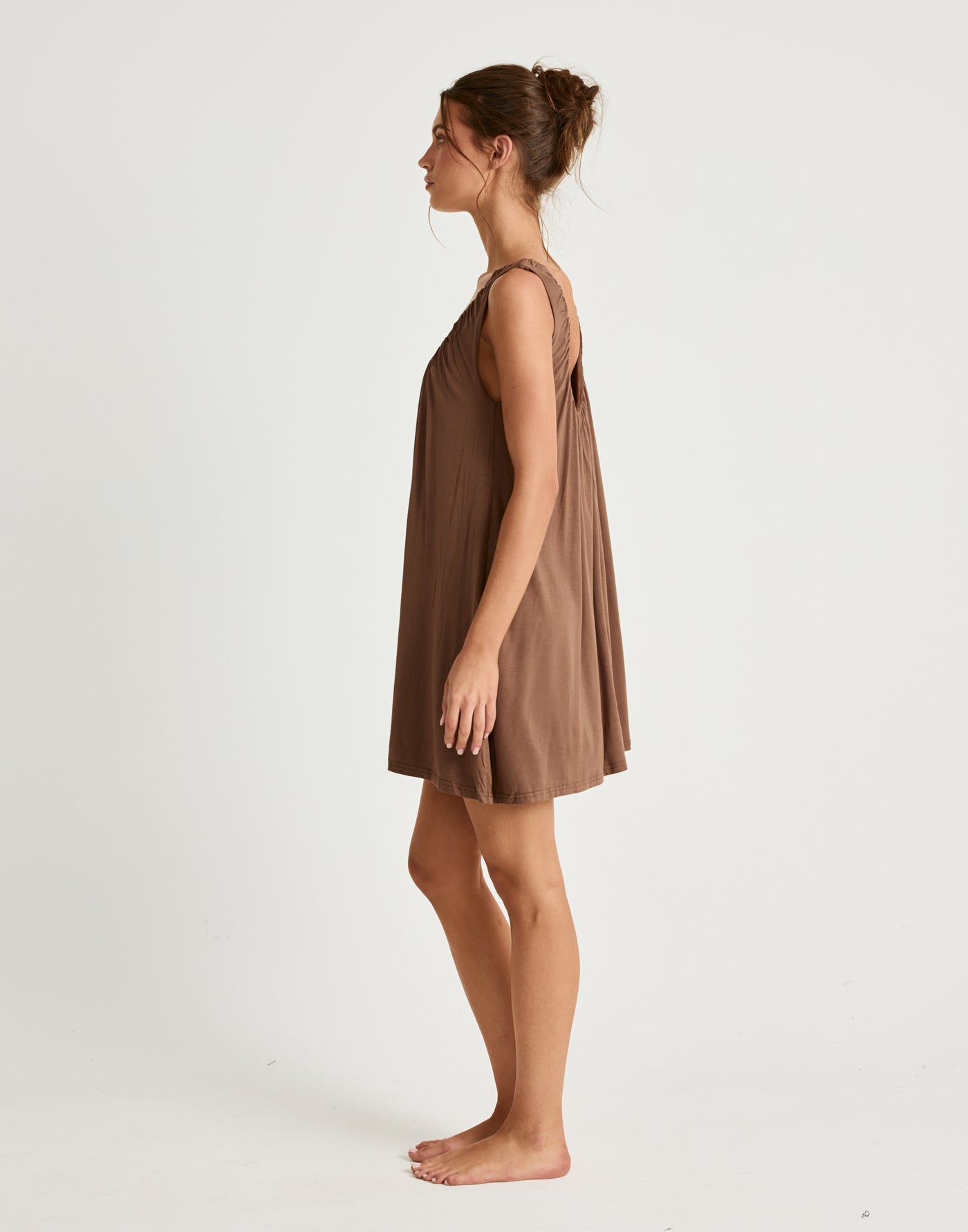  - Women's Dress - Charcoal Clothing