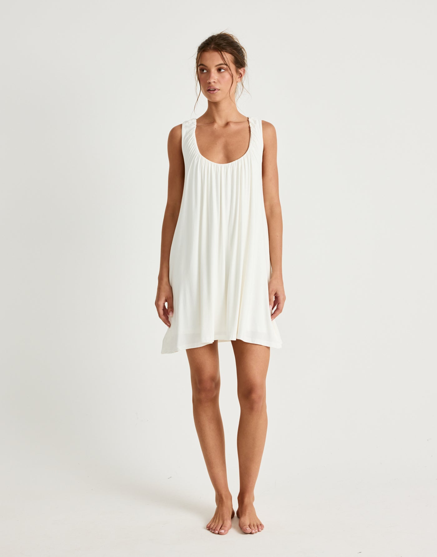  - Women's Dress - Charcoal Clothing