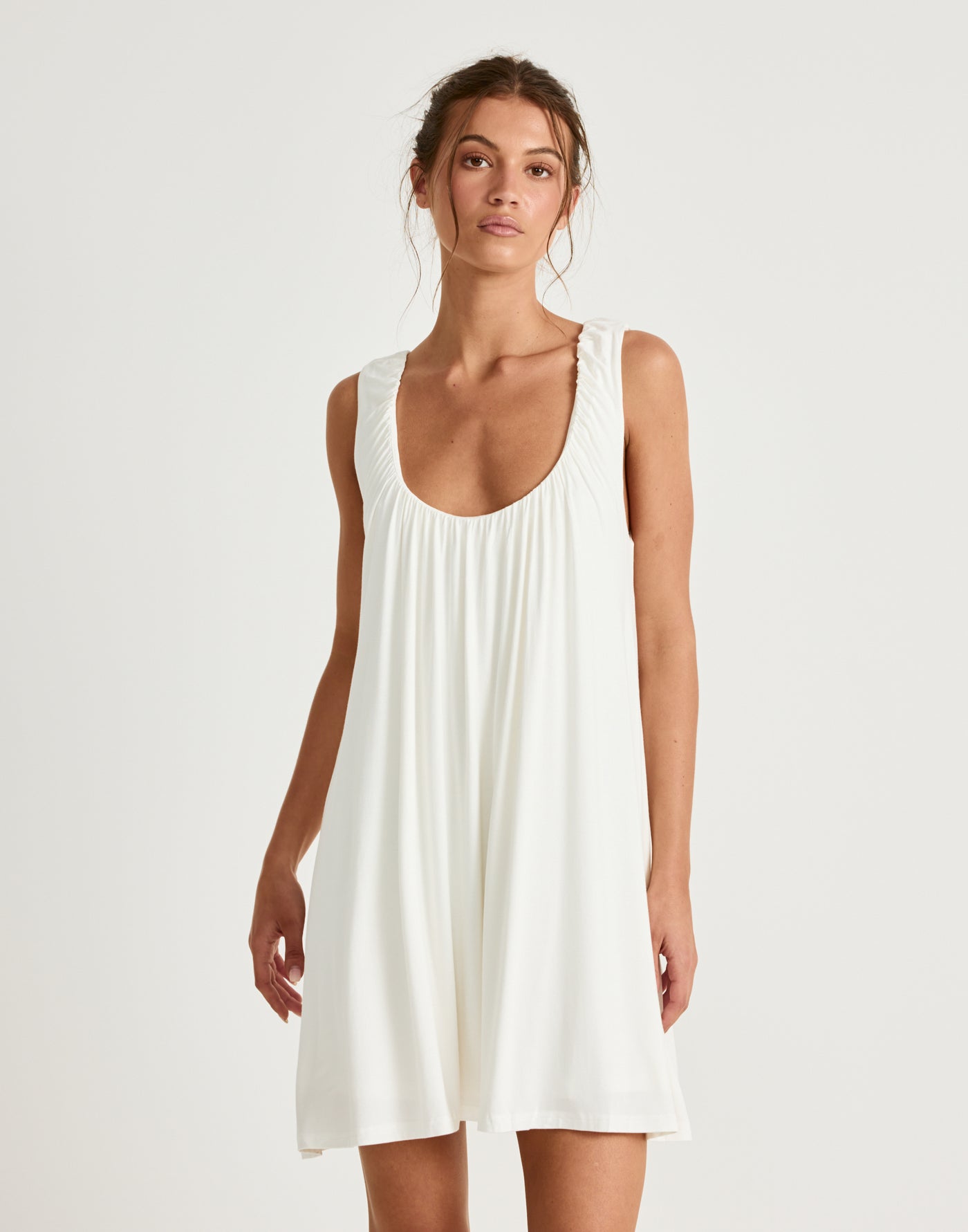  - Women's Dress - Charcoal Clothing