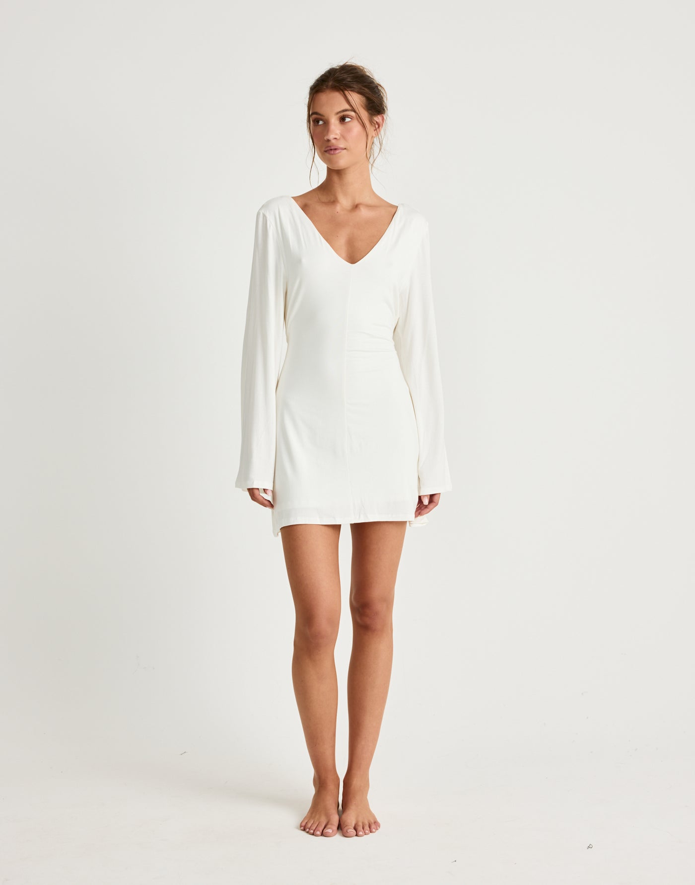  - Women's Dress - Charcoal Clothing