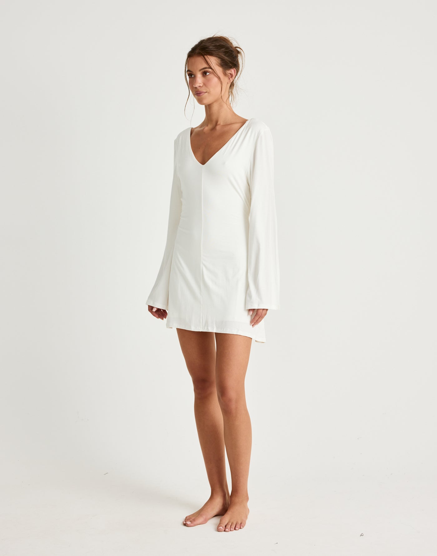  - Women's Dress - Charcoal Clothing