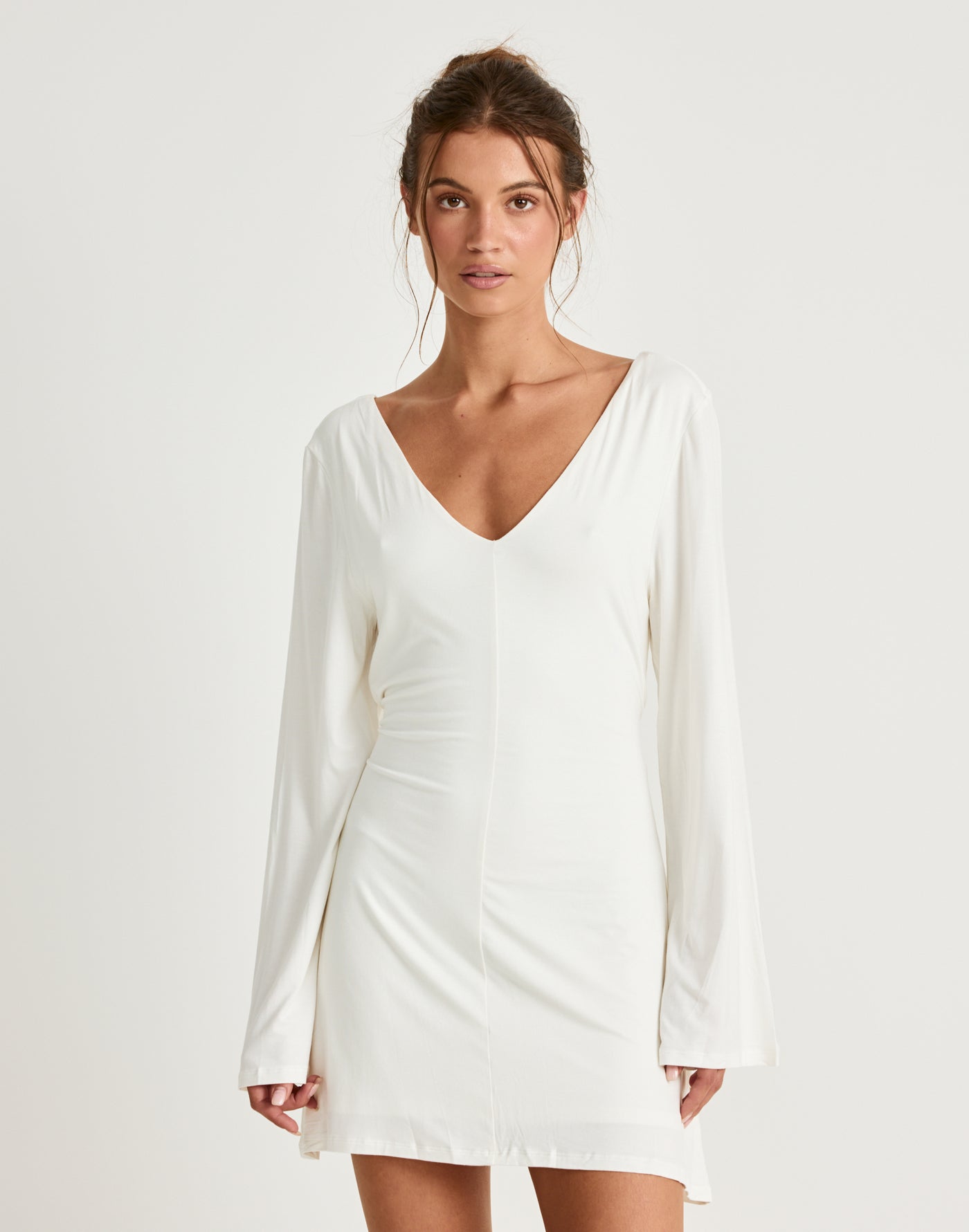  - Women's Dress - Charcoal Clothing