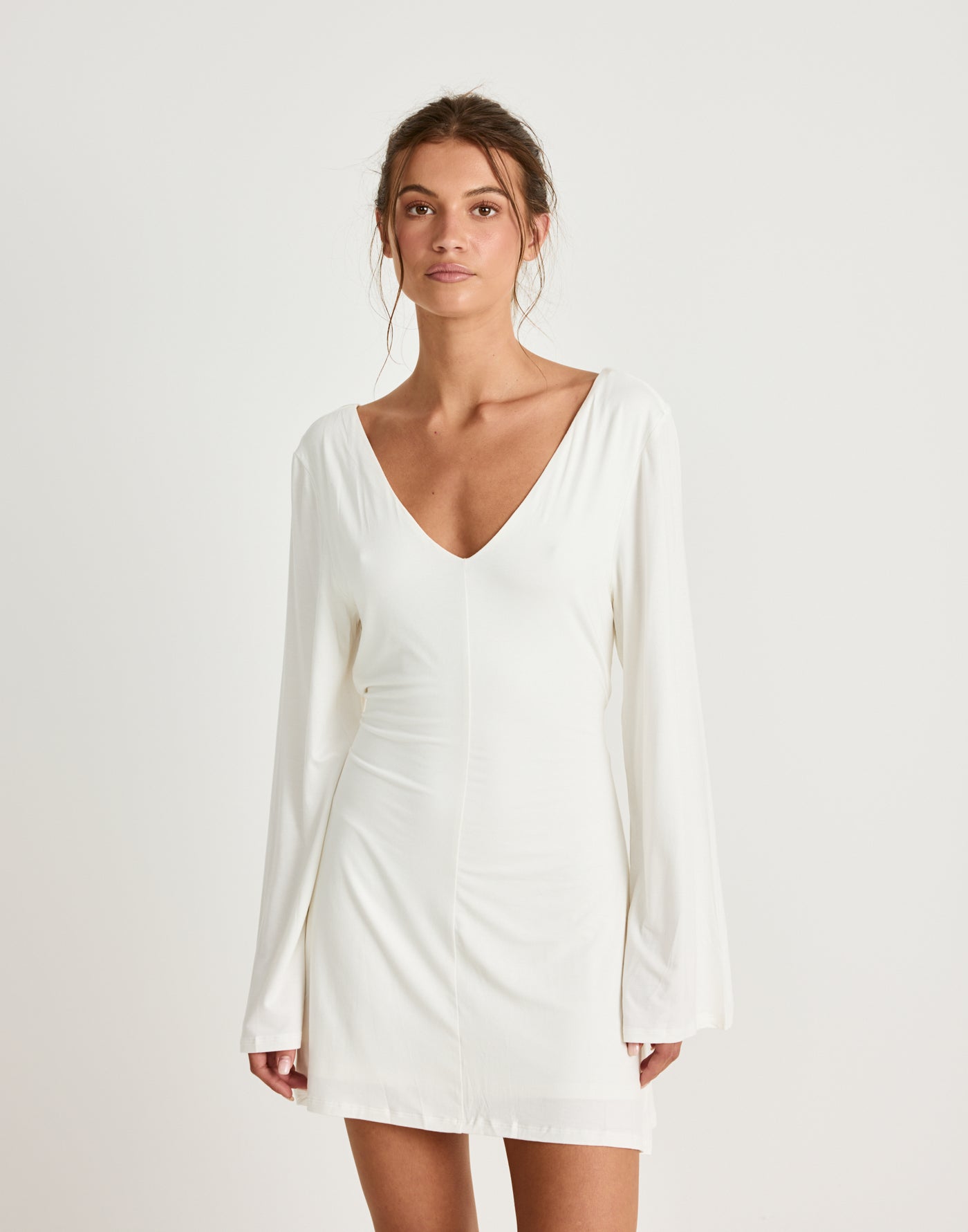  - Women's Dress - Charcoal Clothing