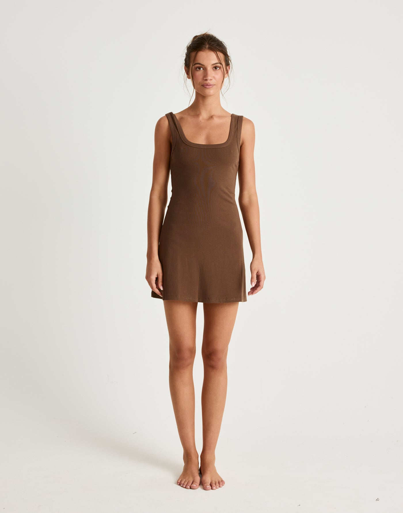  - Women's Dress - Charcoal Clothing