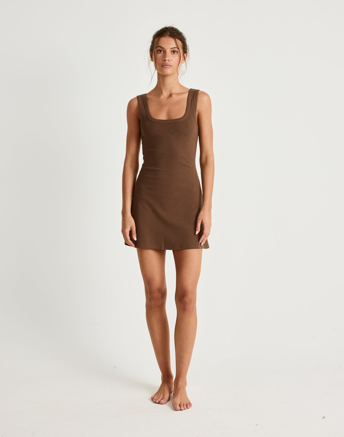  - Women's Dress - Charcoal Clothing