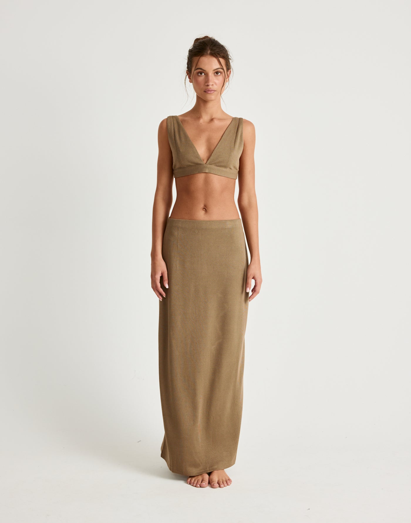  - Women's Skirt - Charcoal Clothing