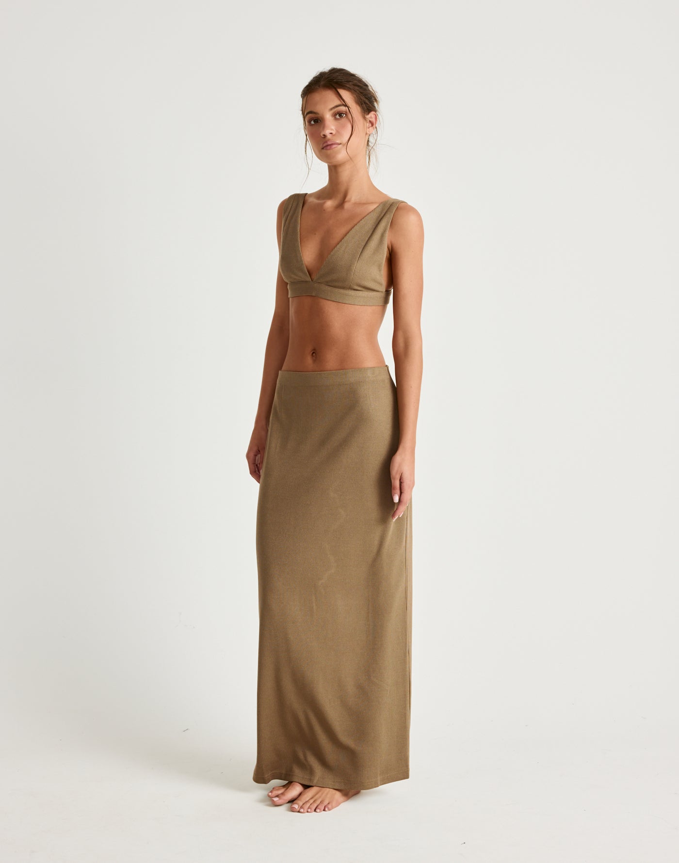  - Women's Skirt - Charcoal Clothing