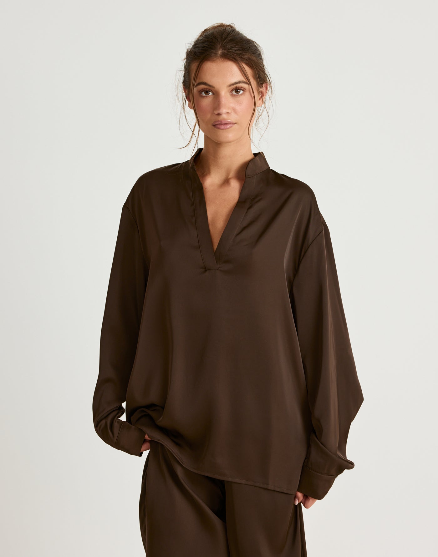  - Women's Top - Charcoal Clothing