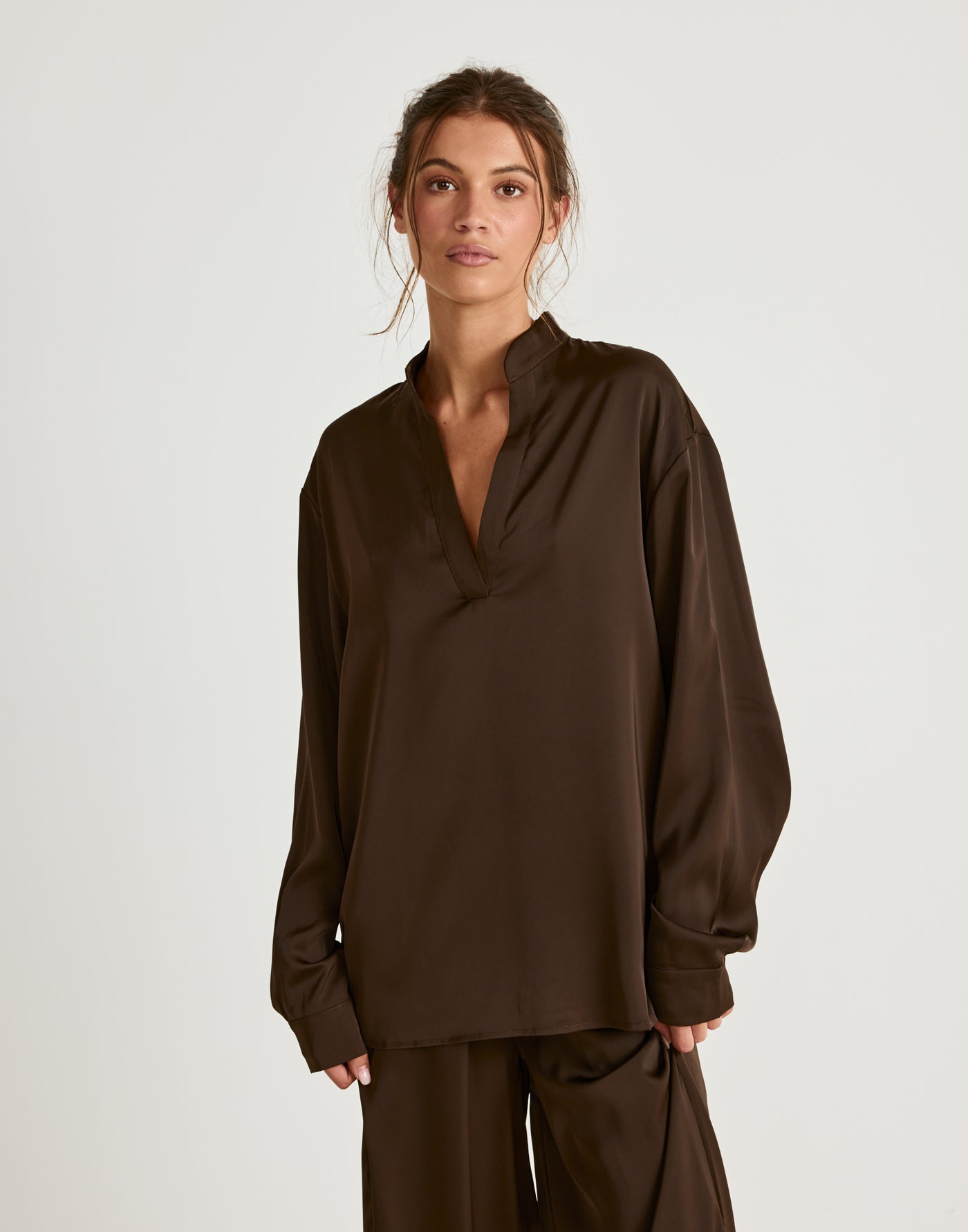  - Women's Top - Charcoal Clothing
