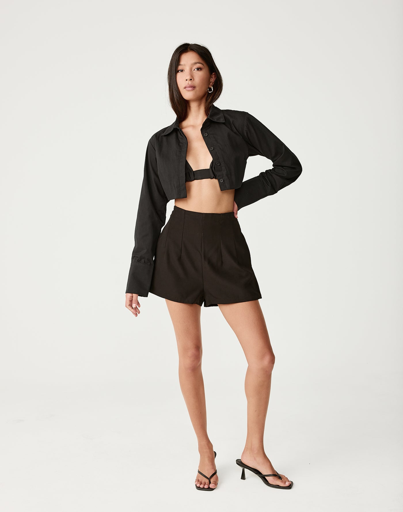  - Women's Shorts - Charcoal Clothing