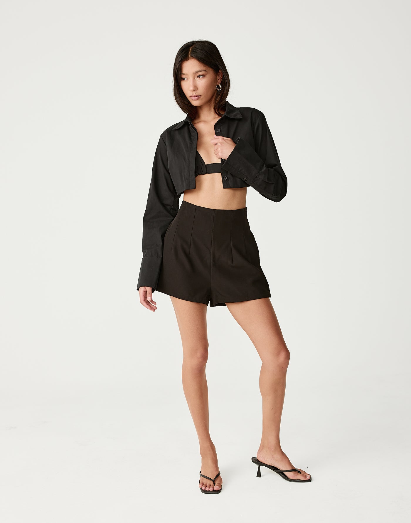  - Women's Shorts - Charcoal Clothing