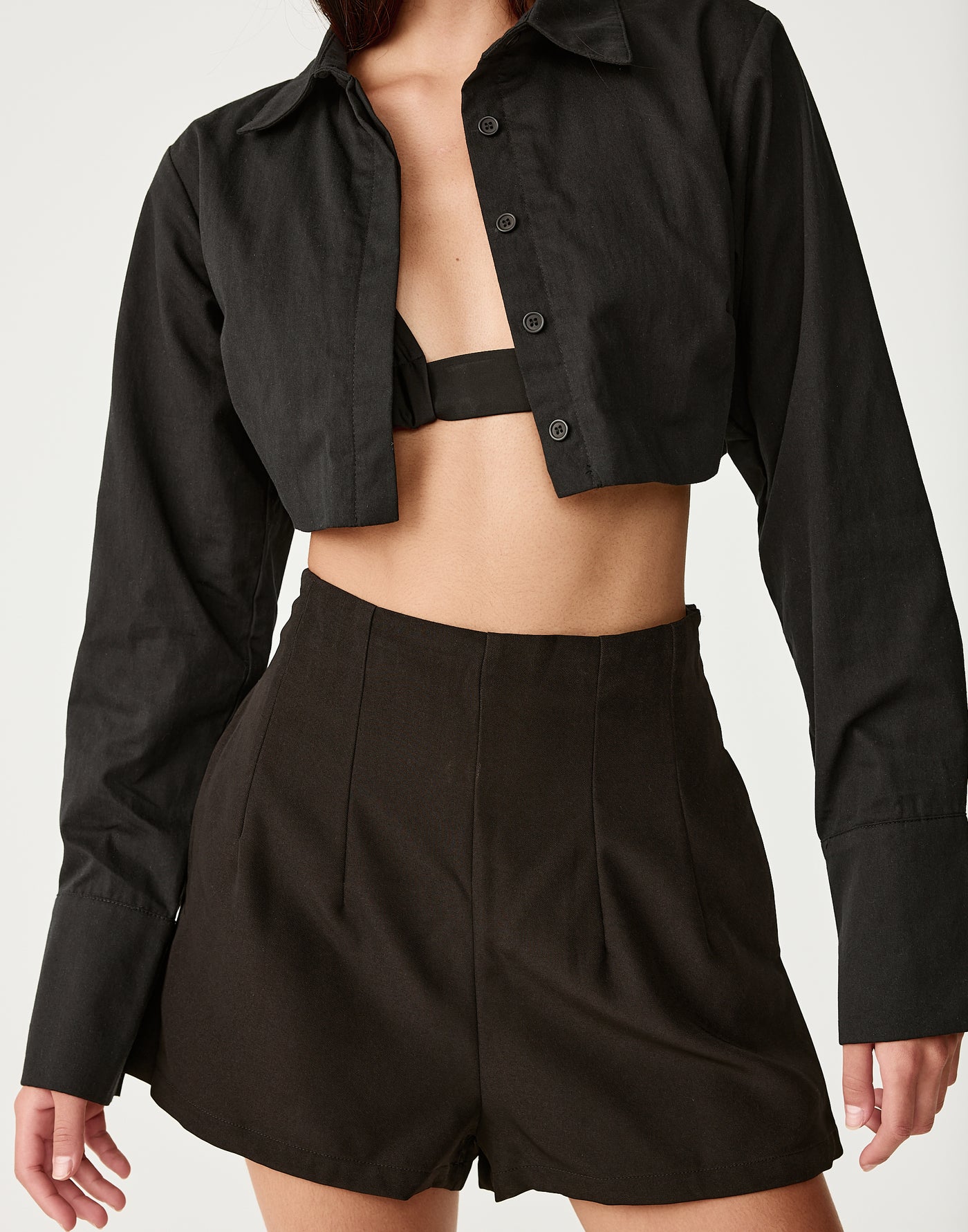  - Women's Shorts - Charcoal Clothing