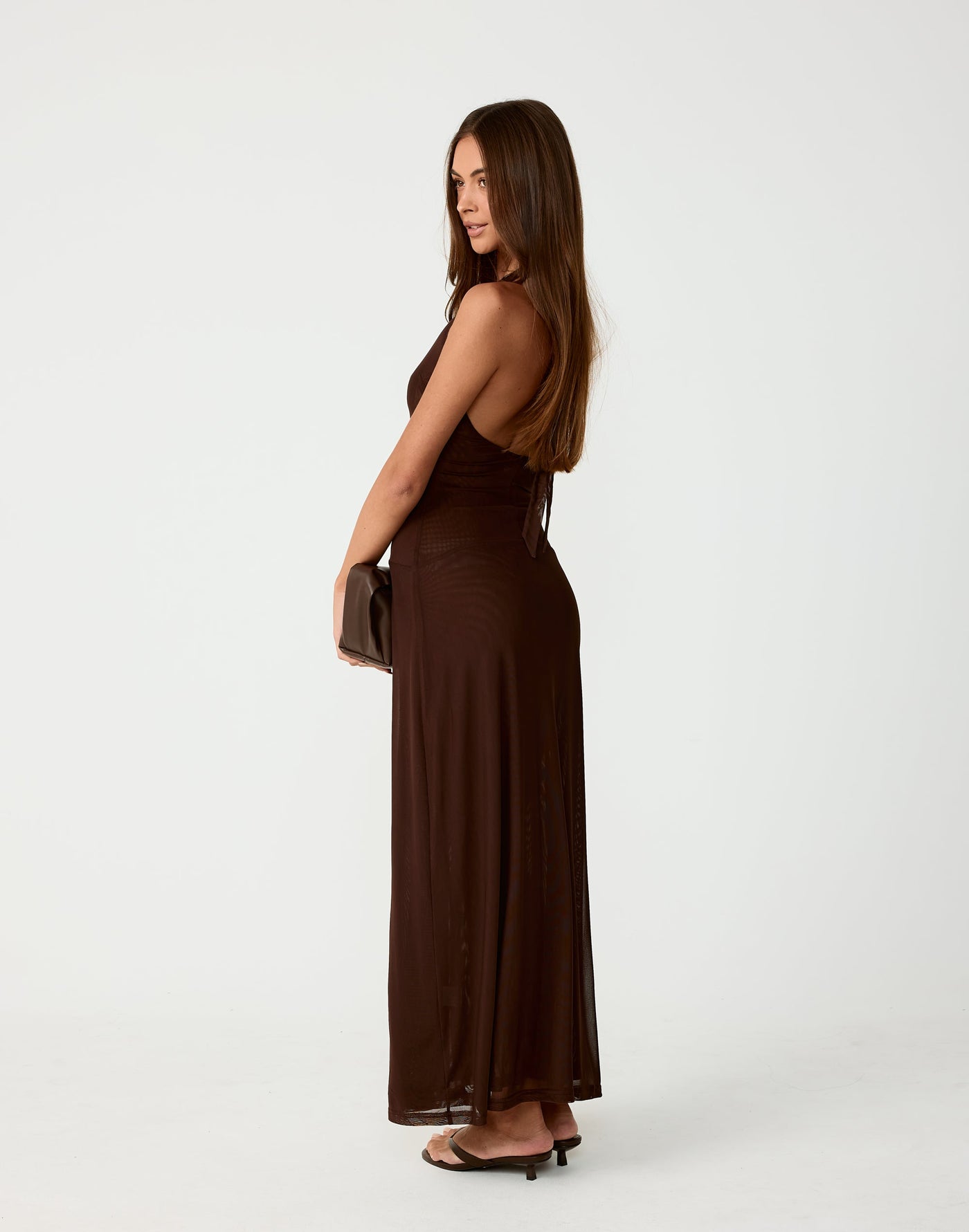 It Girl Maxi Dress (Chocolate)
