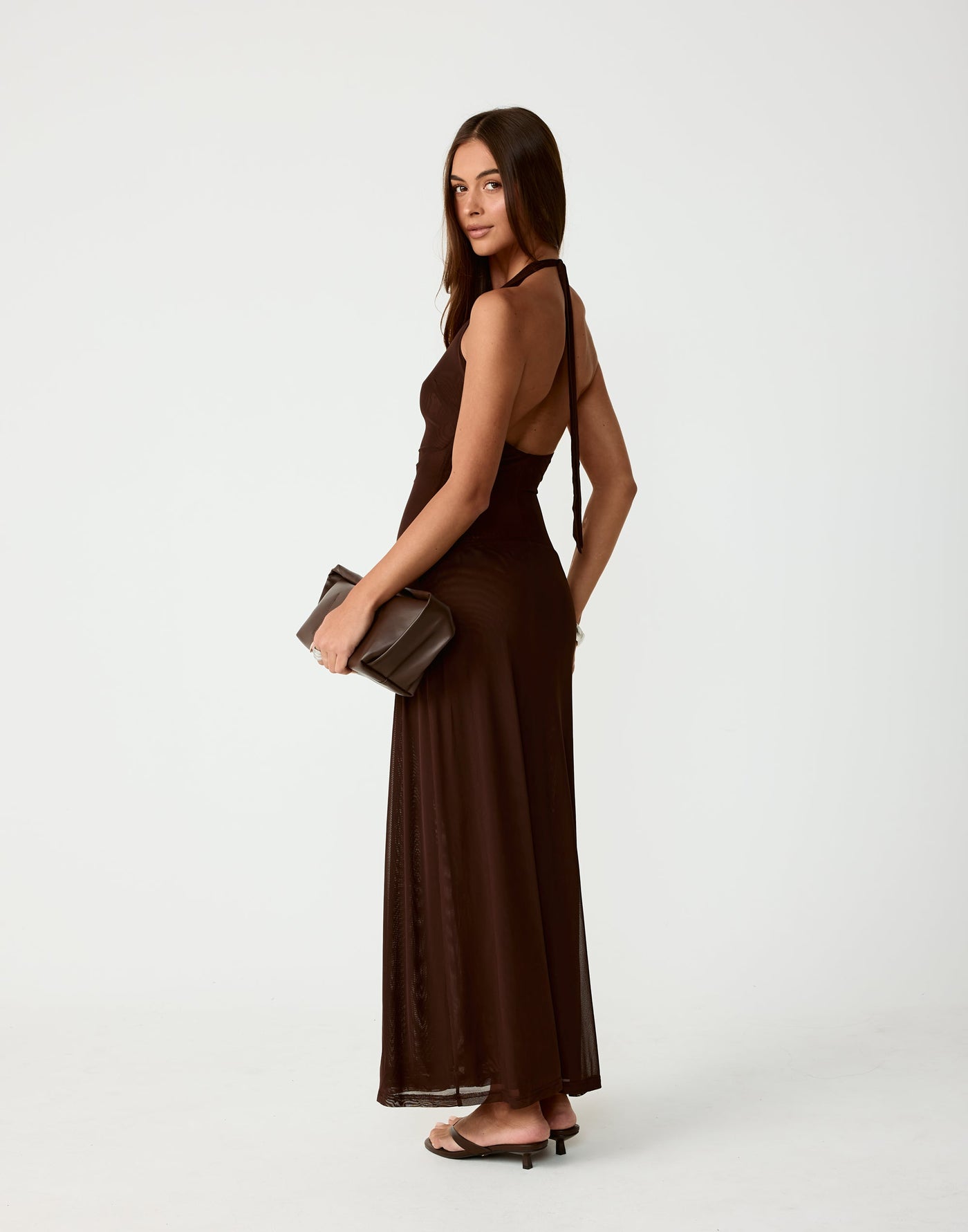 It Girl Maxi Dress (Chocolate)