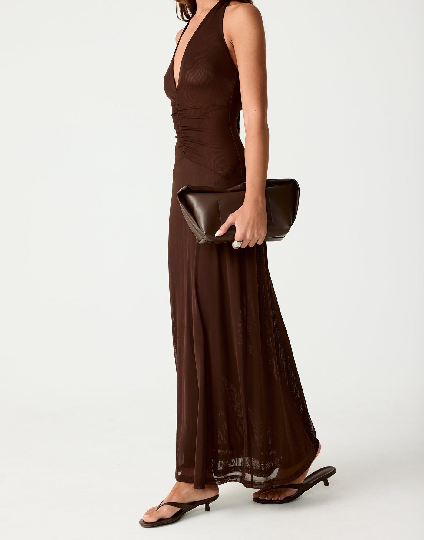 It Girl Maxi Dress (Chocolate)