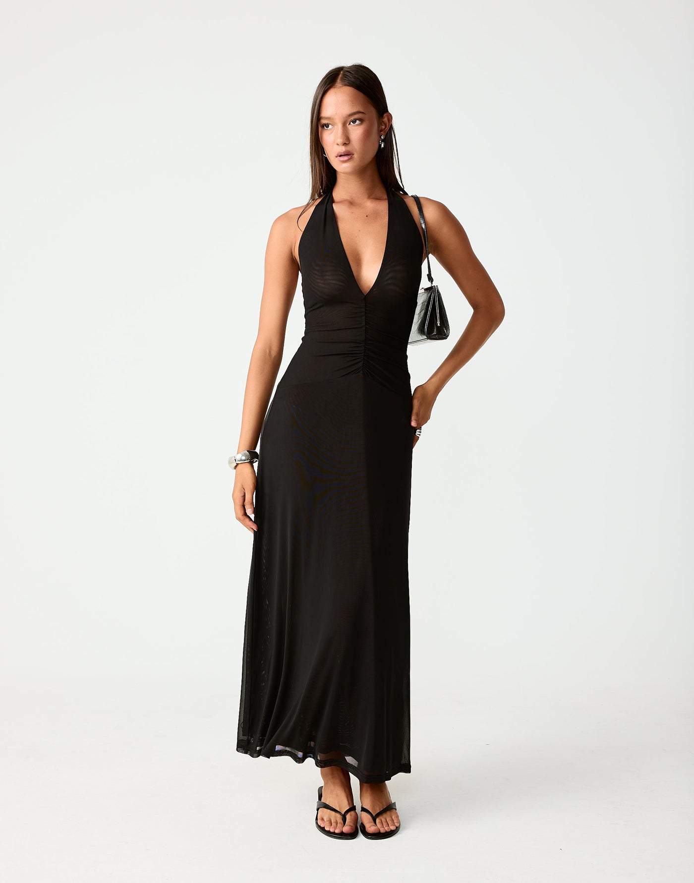  - Women's Dress - Charcoal Clothing